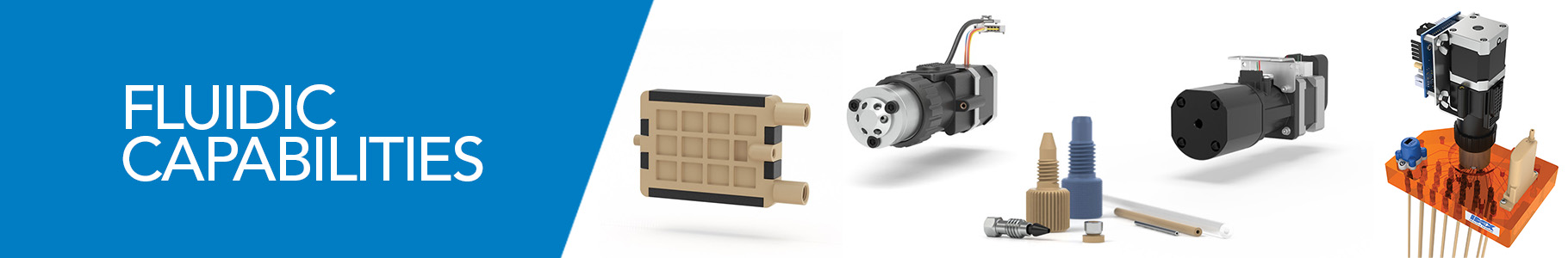 Fluidic-Capabilities-banner IDEX Health & Science fluidics - group of related products