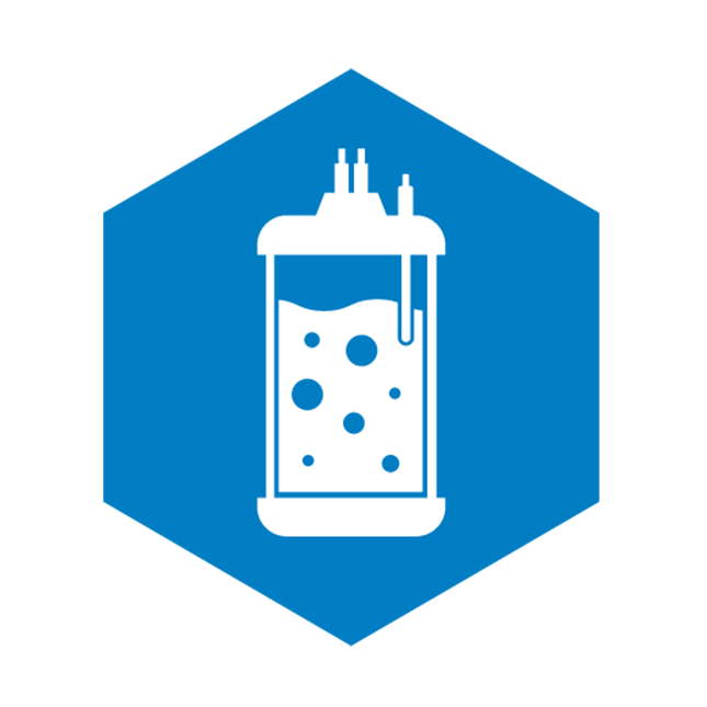 aseptic sampling icon