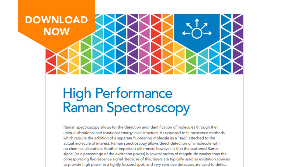 High Performance Raman Spectroscopy catalog- download now