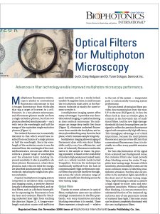 filters for multiphoton microscopy article thumbnail
