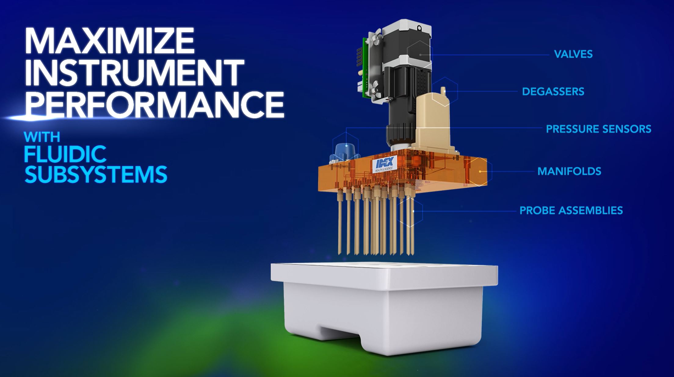 Fluidic subsystems: IDEX Health & Science