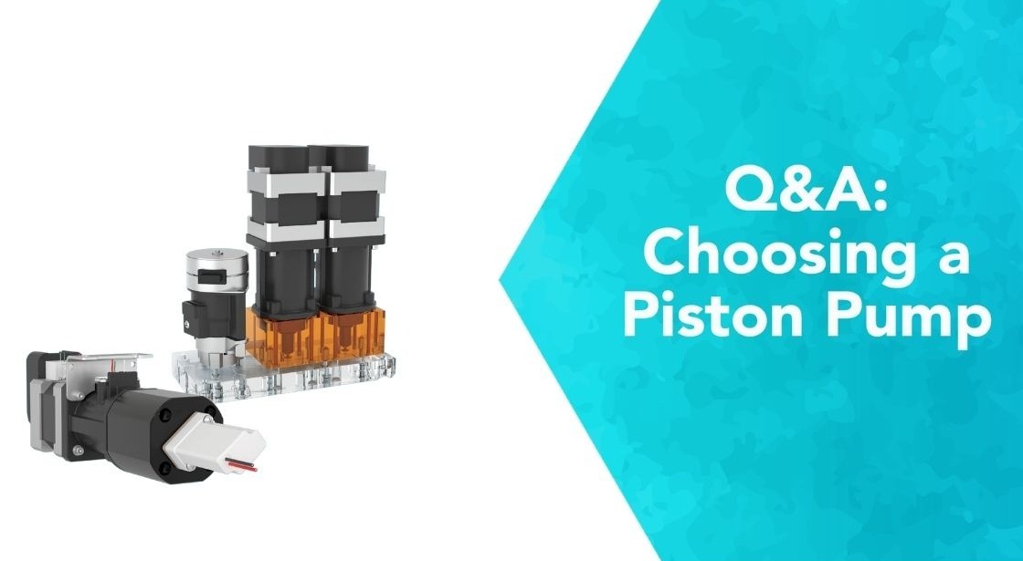 Questions for Choosing a Piston Pump_Blog_June 2026 Image of IDEX Heath & Science Piston Pumps with Q&A about choosing the right one