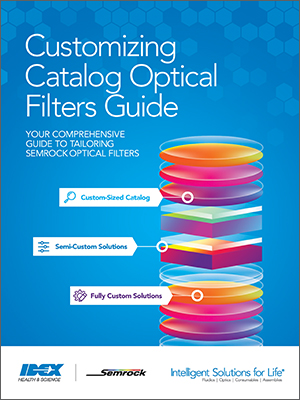 Download our Customizing Catalog Optical Filters Guide