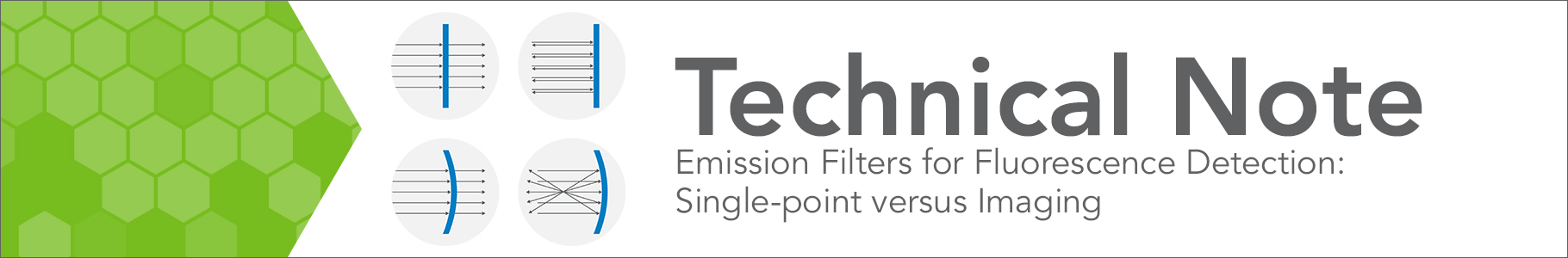 Emission Filters for Fluorescence Detection: Single-point versus Imaging