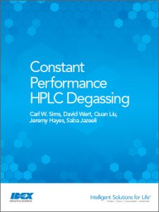 constant performance HPLC degassing white paper