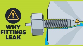 A leaky fitting can compromise your results